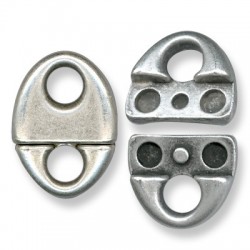 Zamak Magnetic Connector Clasp 22x30mm