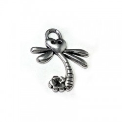 Zamak Charm Dragonfly 27x23mm