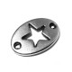 Zamak Connector Star Oval 20x13mm