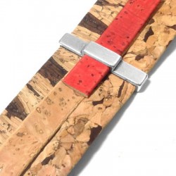 Μεταλλικό Ζάμακ Χυτή Μπάρα Περαστή 6x33mm (Ø30.2x2.5mm)