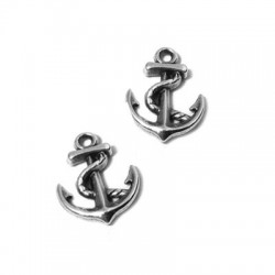 Zamak Charm Anchor 12x13mm