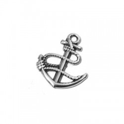 Zamak Charm Anchor 18x20mm