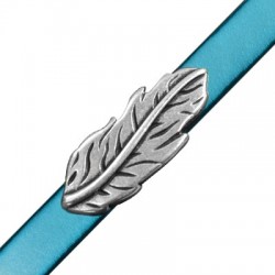 Zamak Slider Feather 35x14mm (Ø 10.2x2.2mm)