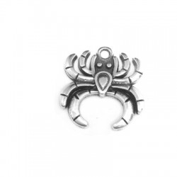 Ciondolo in Metallo Zama Ragno 18x16mm