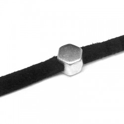 Passante in Metallo Zama Esagono 6mm (Ø3.2x2.2mm)
