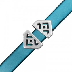 Zamak Slider Ethnic 11x14mm (Ø 10.2x2.2mm)