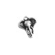 Zamak Charm Elephant Head 16mm