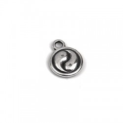 Zamak Charm Symbol "YIN-YANG" 10mm