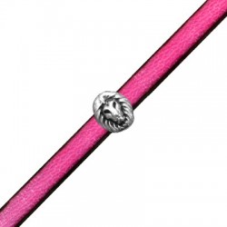 Zamak Slider Lion Head 7x9mm (Ø 5.2x2.2mm)