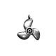 Zamak Charm Propeller 23x22mm