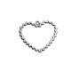 Zamak Pendant Heart 33x29mm