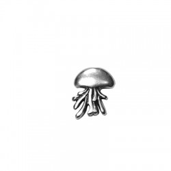 Zamak Slider Jellyfish 12x14mm (Ø1.4mm)