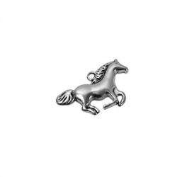 Zamak Pendant Horse 34x20mm