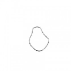 Zamak Pendant Irregular 29x39mm