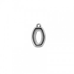 Zamak Pendant Setting Oval 13x19mm