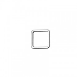 Zamak Charm Square Link 15mm