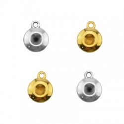 Zamak Charm Setting 12mm for SS24