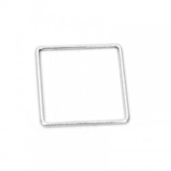 Zamak Pendant Square Frame 47mm