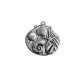 Pendentif en Zamak Coquillages 33 x 29 mm