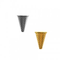 Zamak Slider Ice Cream Cone 28x25mm