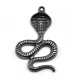 Zamak Pendant Snake Cobra 28x41mm