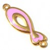 24K Gold Plated/Pastel Pink