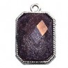 Rodio/Viola Scuro Glitter