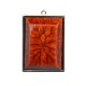 Zamak Setting Pendant Rectangular with Resin Stone 35x49mm