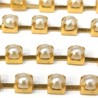 Pearlised White/Gold