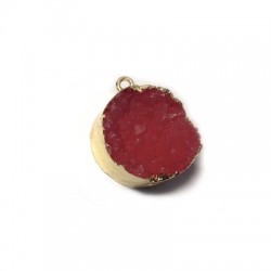 Resin Irregular Geodes Round 19mm