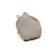 Ciondolo con Resina Geode Rotonda Irregolare 33x31mm