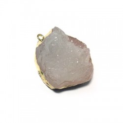 Resin Irregular Geodes Round 33x31mm