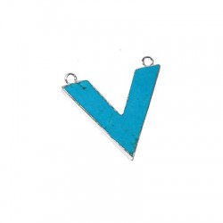 Pendentif en Chaolite V ~30x28mm