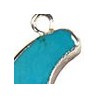 Rhodium/Turquoise