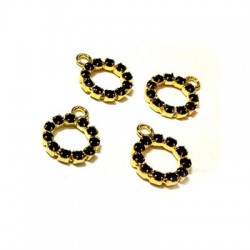Rhinestone rond 13 mm
