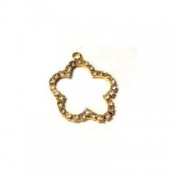 Rhinestone Flower 24mm