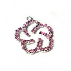 Rhinestone Flower 23mm