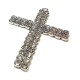 Cross with Strass 67x93mm