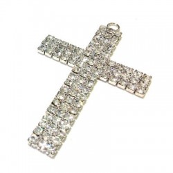 Croix avec Strass 47 x 70 mm
