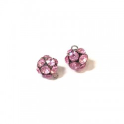 Ball with Strass 12mm