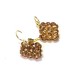 Orecchino in Metallo con Strass 18x7mm
