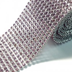 Malla de Strass de Cristal PP17 (12 filas)