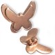 Zamak Butterfly 24x21mm Ø3.5mm