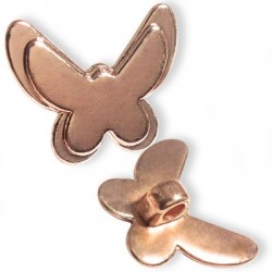 Papillon en Zamak 24 x 21 mm Ø 3.5 mm