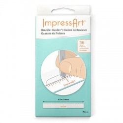 Αυτοκόλλητο Μεζούρα Ευθυγράμμισης Impress Art 114mm (36τμχ)