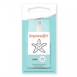 ImpressArt Star Fish 6mm Design Stamp