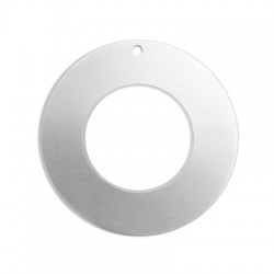 Pendentif rond Impressart Alkeme 25 mm (6 Pièces/Paquet) Ø1.4 mm
