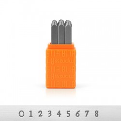 Tampons Impressart Basic Newsprint Number 3 mm (9 Pièces/Paquet)