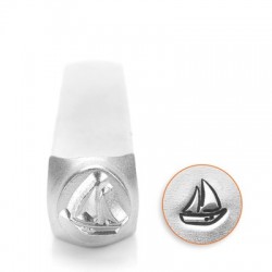 ImpressArt Sail Boat 6mm Design Stamp