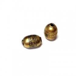 Συνθετική Χάντρα Οβάλ 11x16mm Ø2mm